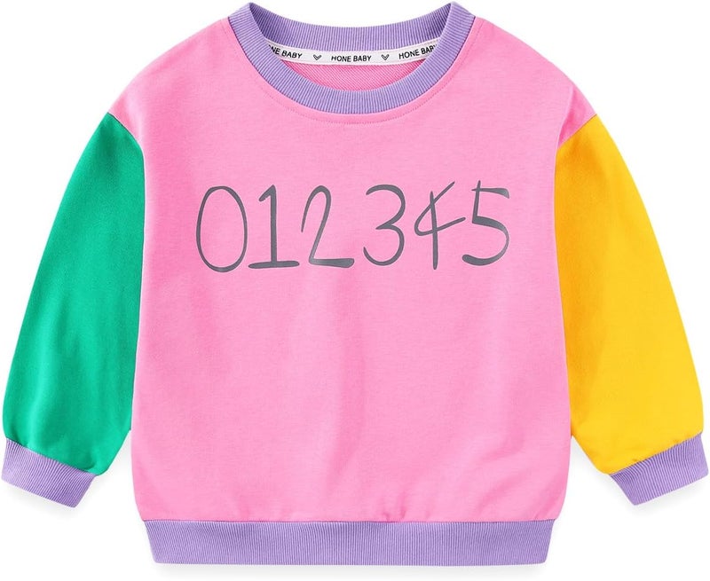 Peacolate 5-12 Years Girls' Denim Overall Set Long Sleeve T-Shirt & Jean Bib Overalls Stylish 2pcs Outfit for Kids Teens - Image 1